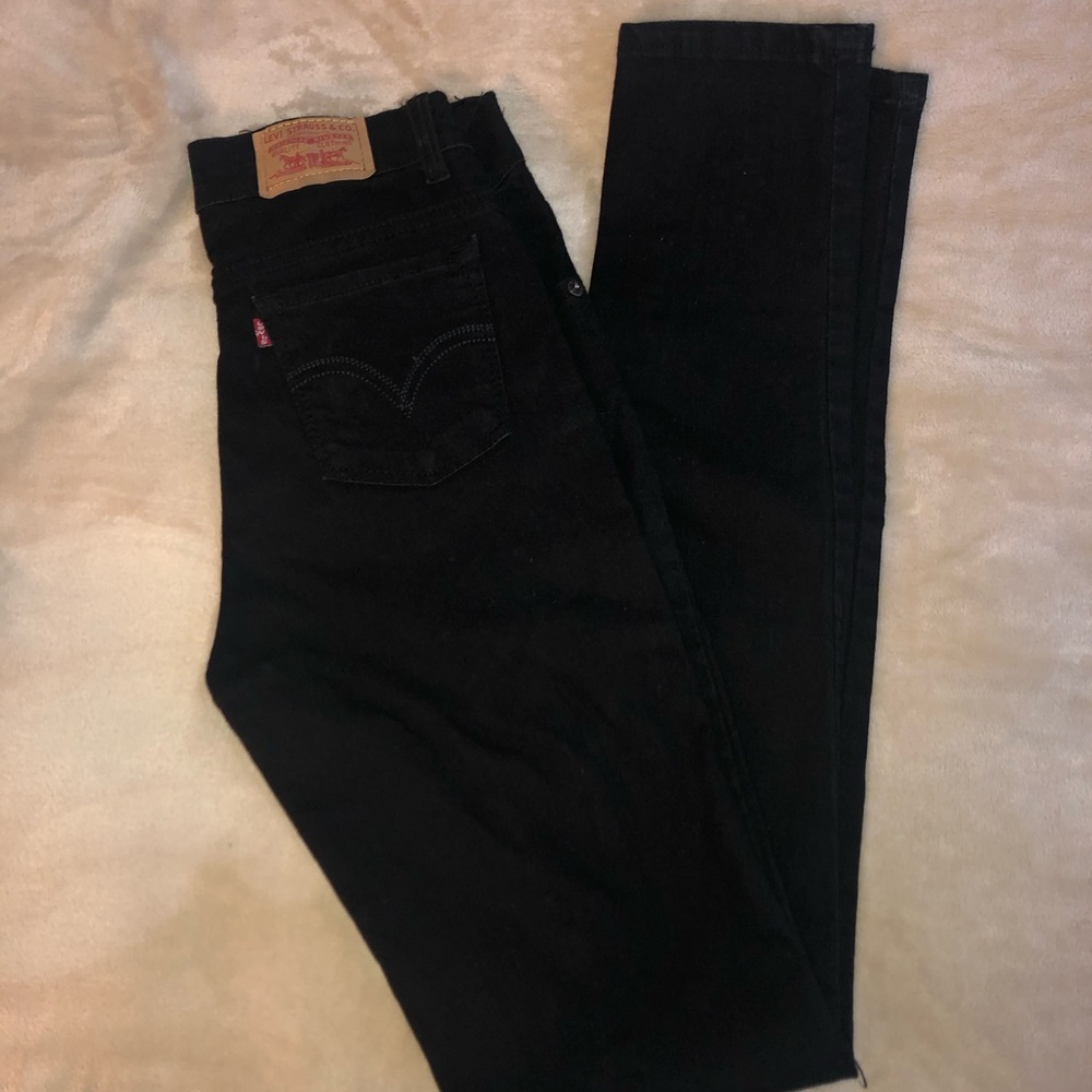 Black Ripped Jeggings